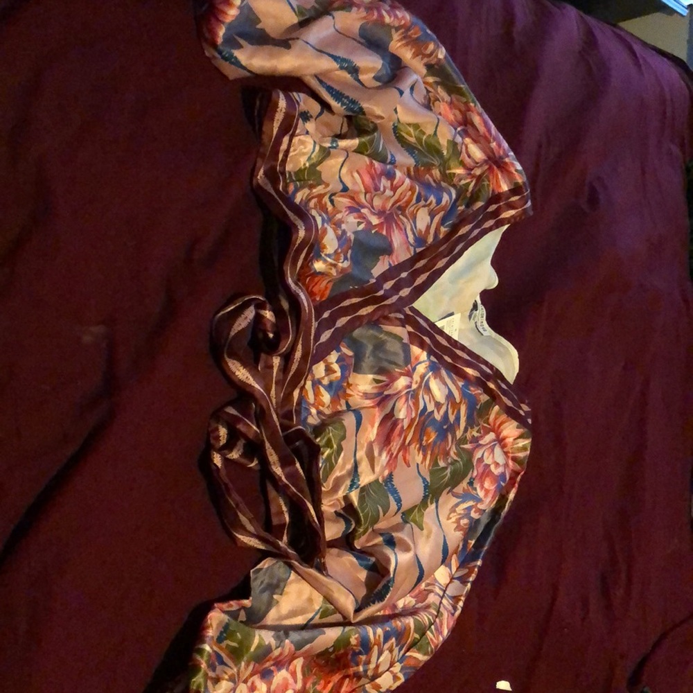Floral crop top